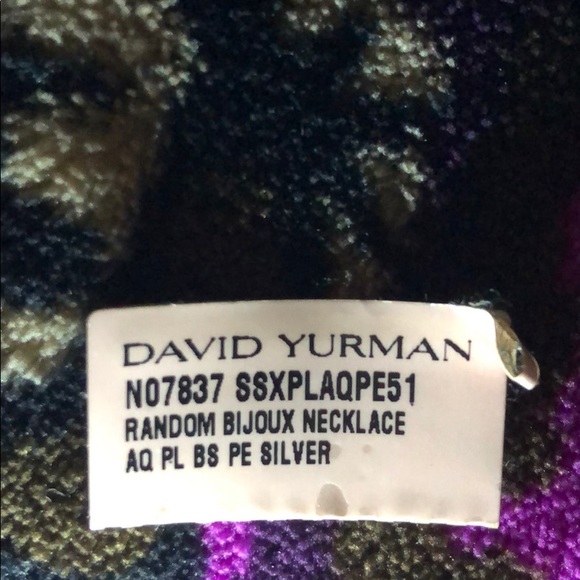 David Yurman 51” Random Bijoux Figaro link chain - Picture 11 of 16
